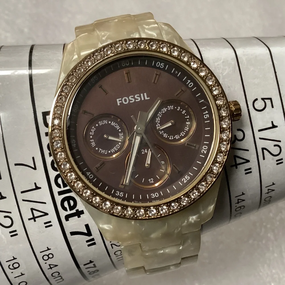Fossil Stella Multifunction Brown Dial Women’s Watch for sale (ES 2794)